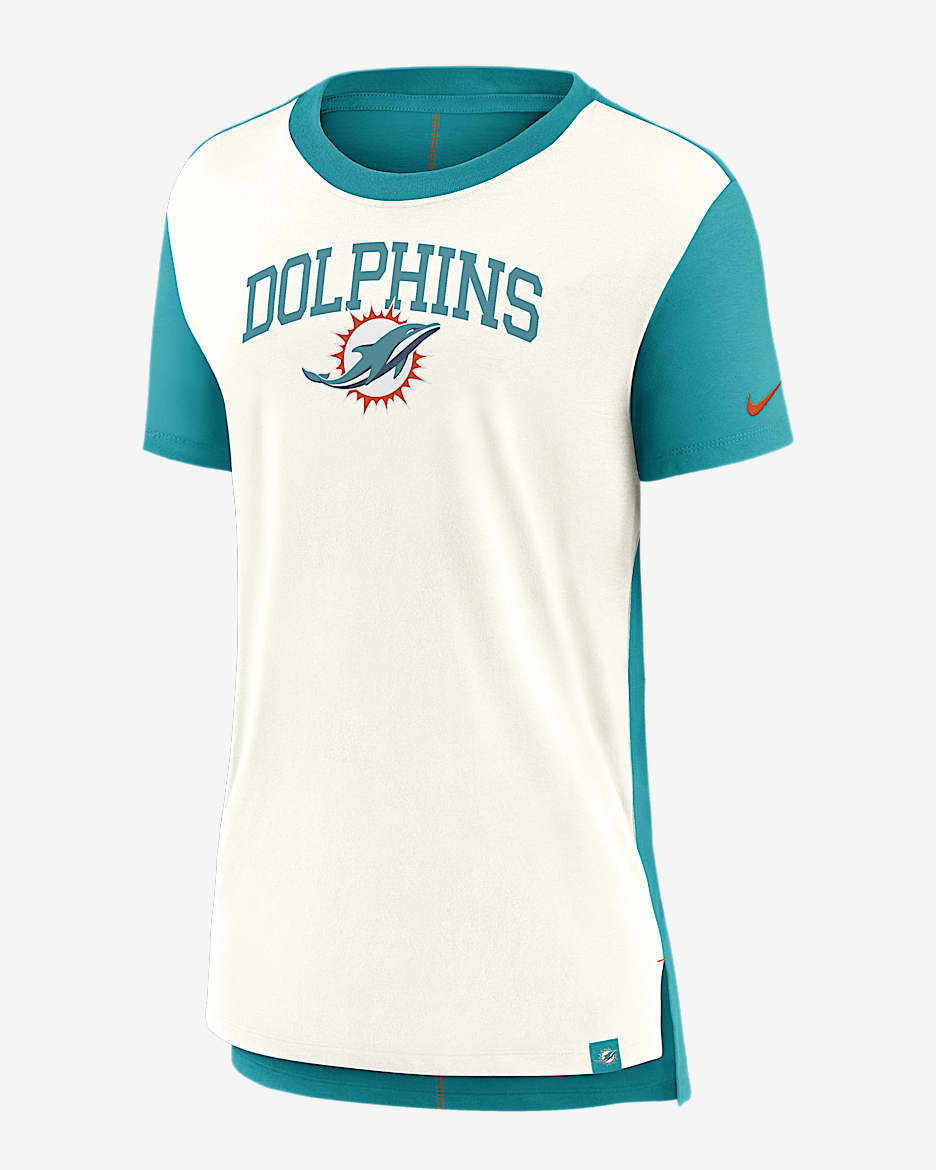 Miami Dolphins Women's Nike NFL T-Shirt. Nike.com